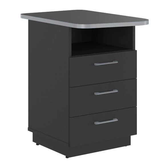 Тумба приставная с цоколем SFLC-3D.2A 467х735х745 SKILLL