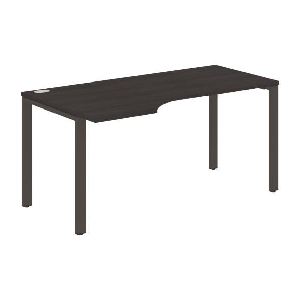 Стол эргономичный XS6CET 169(L) белый/антрацит 1600х900х750 XTEN-S60