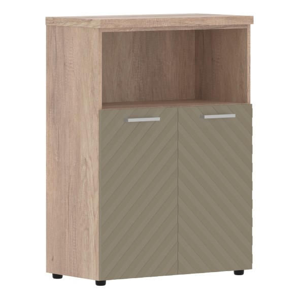 Шкаф с глухими малыми дверьми и топом TLMC 85.3 856х450х1203 TORR LUX