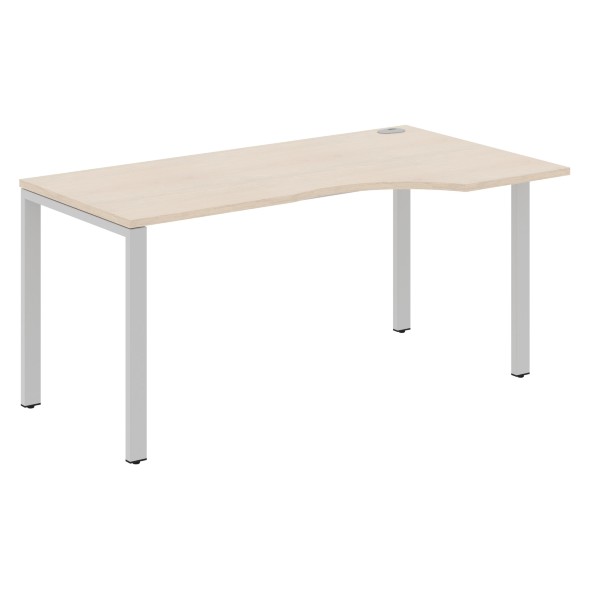 Стол эргономичный XS6CET 169(R) белый/антрацит 1600х900х750 XTEN-S60