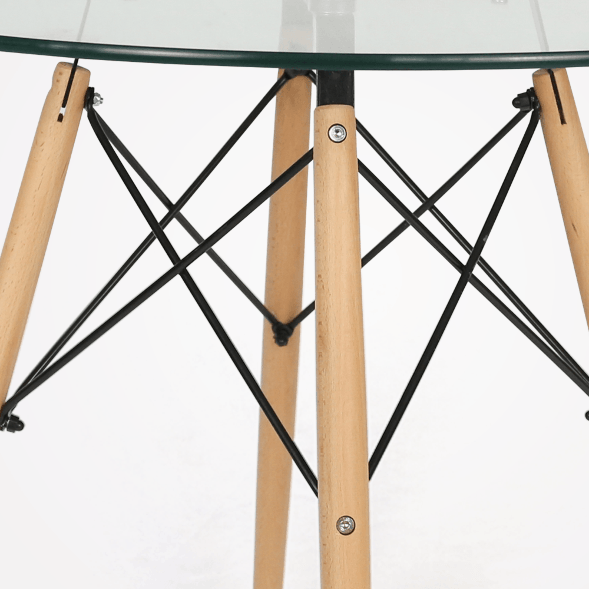 Стол DSW glass, d-80см