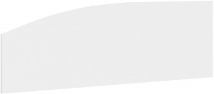 Экран ЭКР-4 Беларусь Белый 1600*450*18