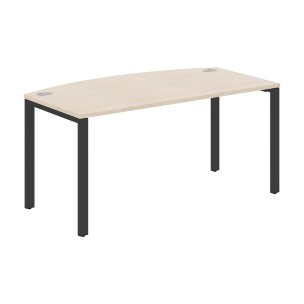 Стол руководителя XS6ET 169 белый/антрацит 1600х867х750 XTEN-S60