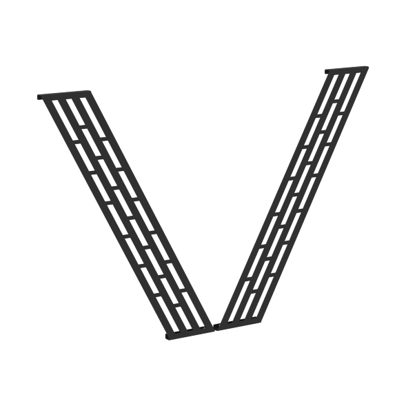 Элемент металлический (2шт) Накладка фронтальной панели XQPOF-2 131х22,5х846 XTEN-QP