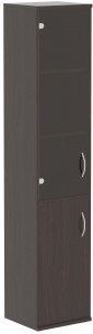 Шкаф колонка комбинированная СУ-1.2(L) Венге Магия 406х365х1975