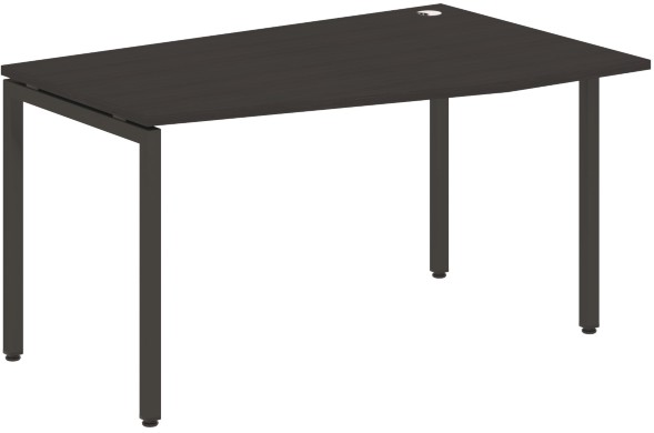 Стол эргономичный XSCT 149(R) Дуб Юкон Модерн/Антрацит 1400х700/900х750 XTEN-S