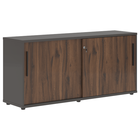 Шкаф низкий с дверьми купе ELC 1643 1606х430х750 EDIS