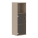 Шкаф колонка с малой стеклянной дверью СУ-2.2 406х365х1200