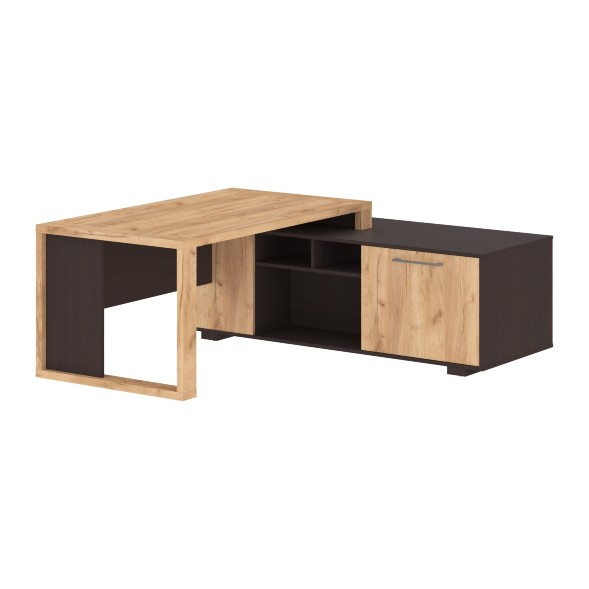 Стол руководителя с тумбой ACT 1918(R) 1900х1800х750 ALTO