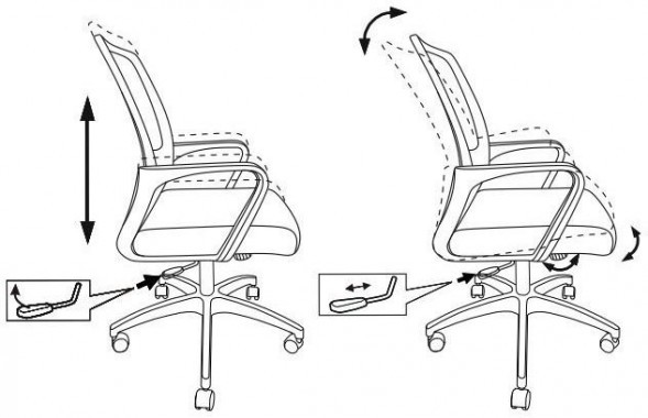 Офисное кресло БЮРОКРАТ MC-201